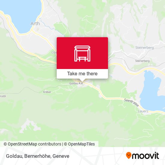 Goldau, Bernerhöhe Karte
