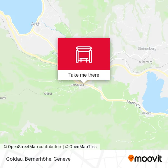 Goldau, Bernerhöhe map
