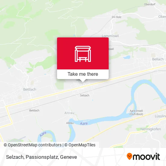 Selzach, Passionsplatz map