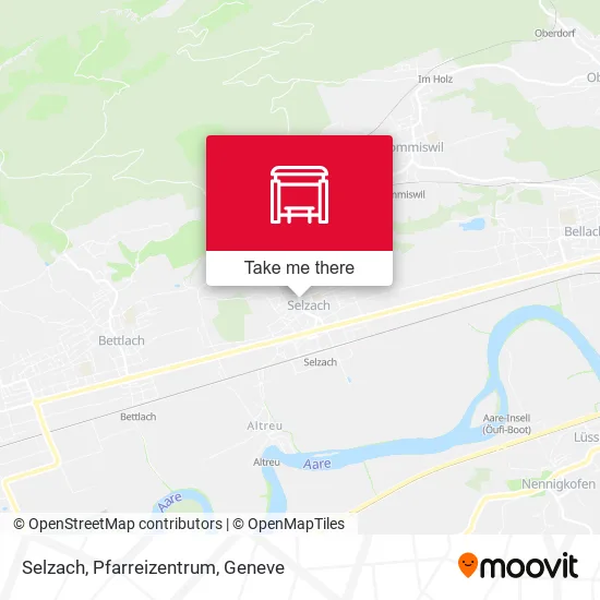 Selzach, Pfarreizentrum plan