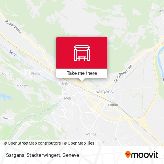 Sargans, Stadterwingert plan