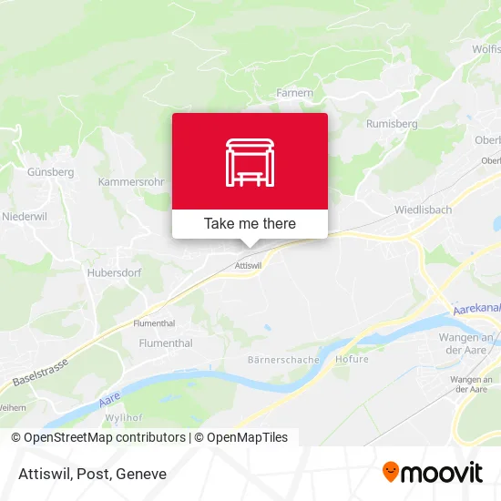Attiswil, Post plan
