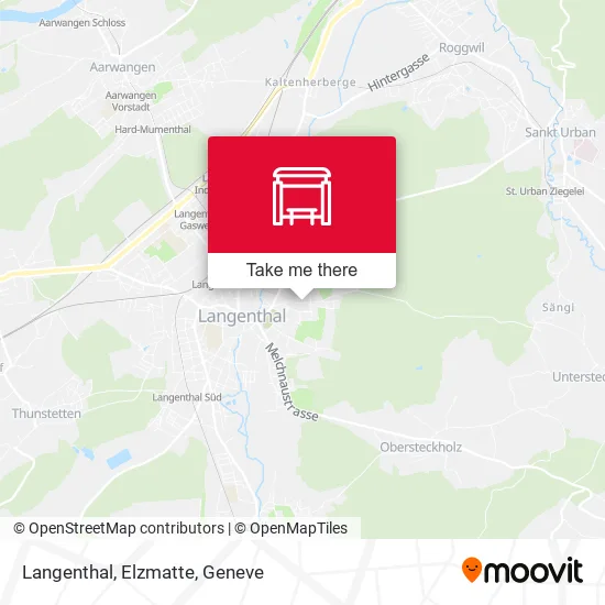 Langenthal, Elzmatte map