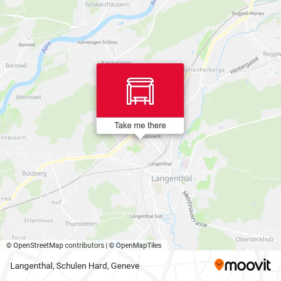 Langenthal, Schulen Hard map
