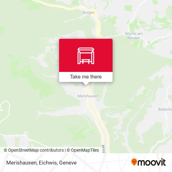 Merishausen, Eichwis map
