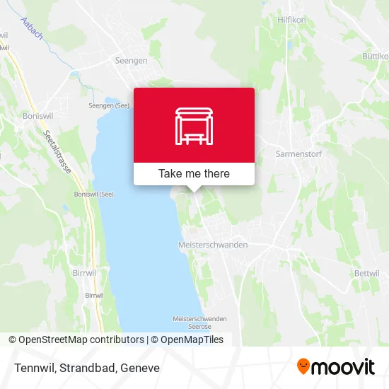 Tennwil, Strandbad plan