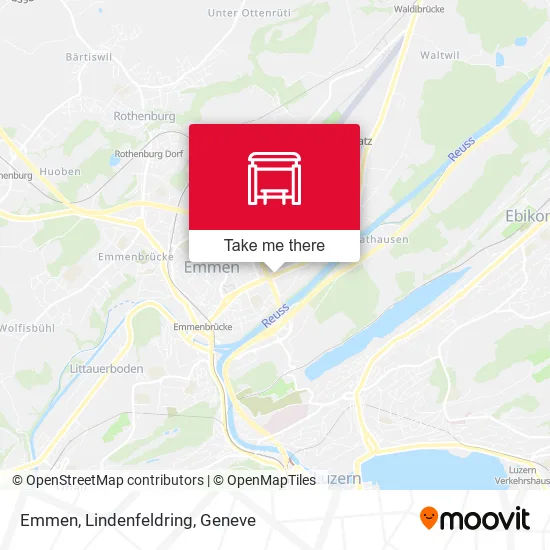 Emmen, Lindenfeldring map