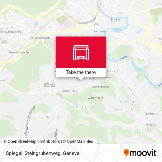 Spiegel, Steingrubenweg map