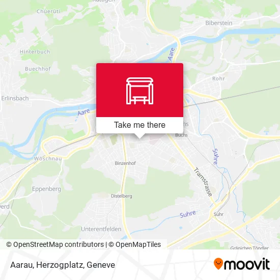 Aarau, Herzogplatz map