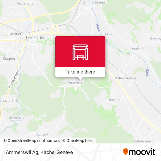 Ammerswil Ag, Kirche map