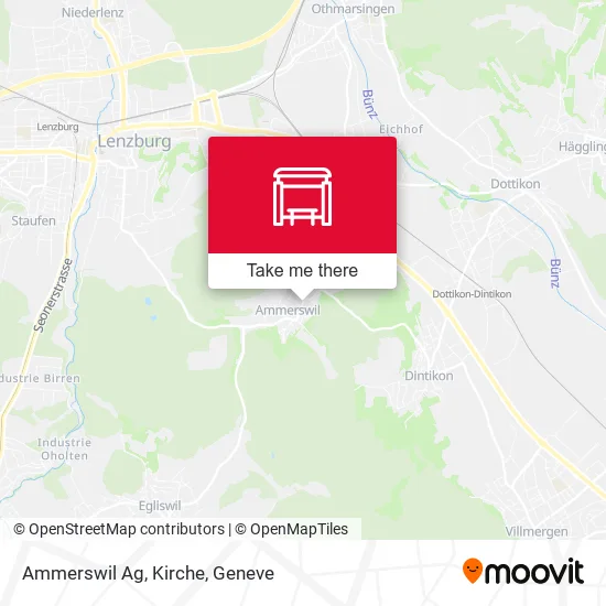Ammerswil Ag, Kirche map