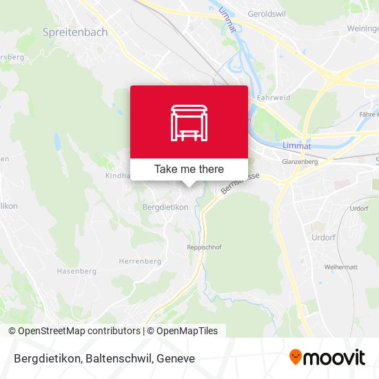 Bergdietikon, Baltenschwil plan