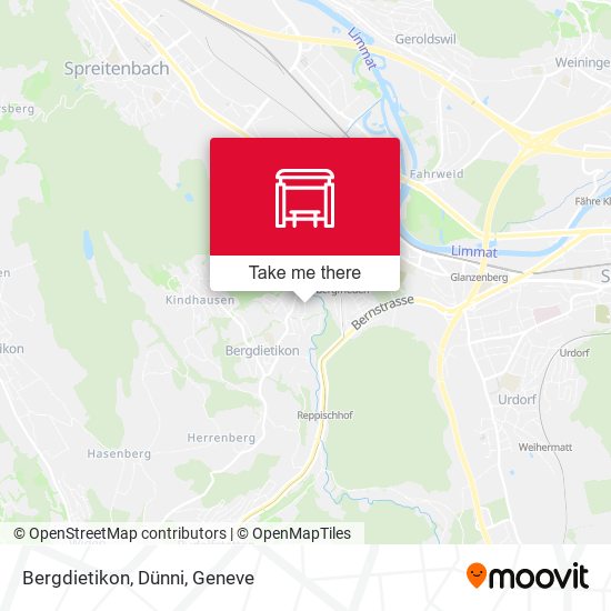 Bergdietikon, Dünni plan