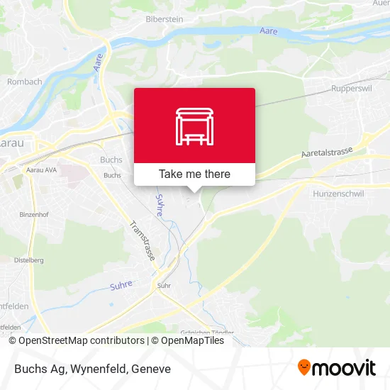 Buchs Ag, Wynenfeld map