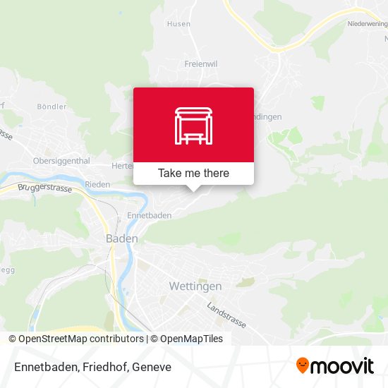 Ennetbaden, Friedhof map