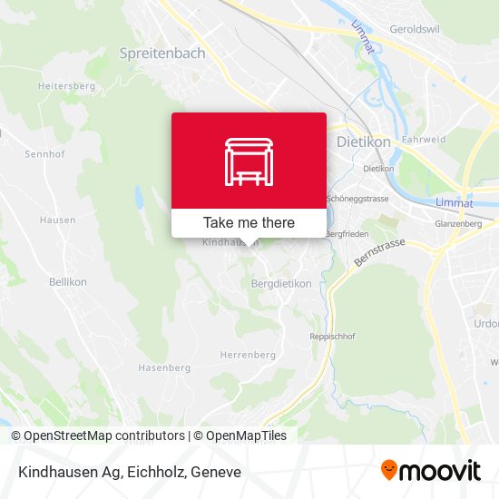 Kindhausen Ag, Eichholz map