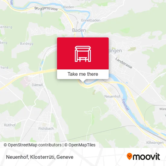 Neuenhof, Klosterrüti map