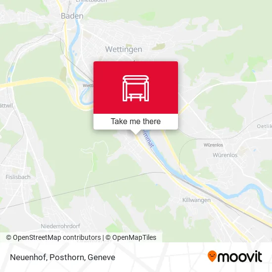 Neuenhof, Posthorn map