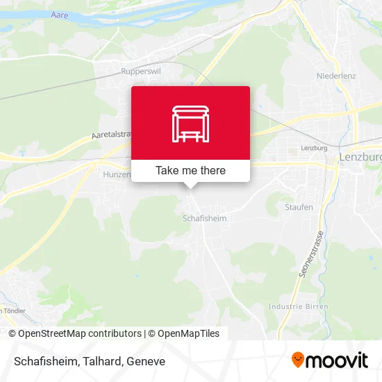 Schafisheim, Talhard map