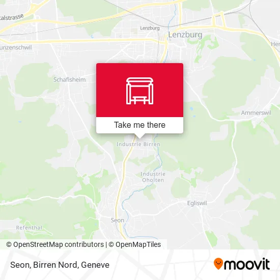 Seon, Birren Nord map