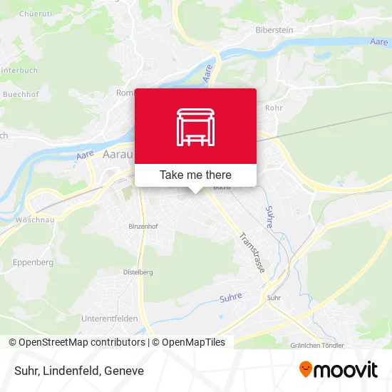 Suhr, Lindenfeld map