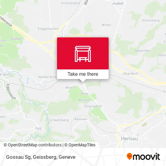 Gossau Sg, Geissberg map