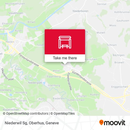 Niederwil Sg, Oberhus map