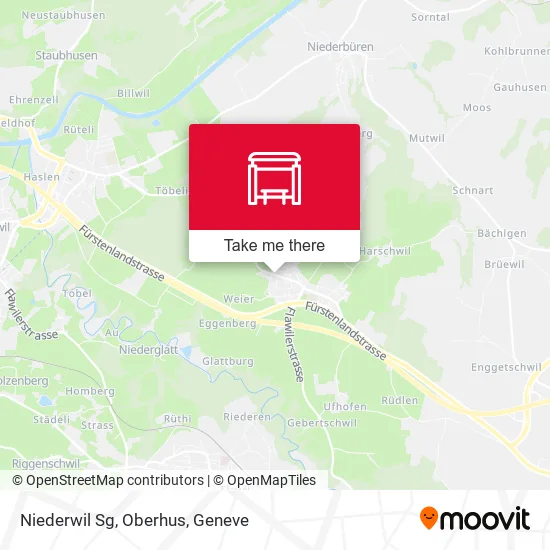 Niederwil Sg, Oberhus map