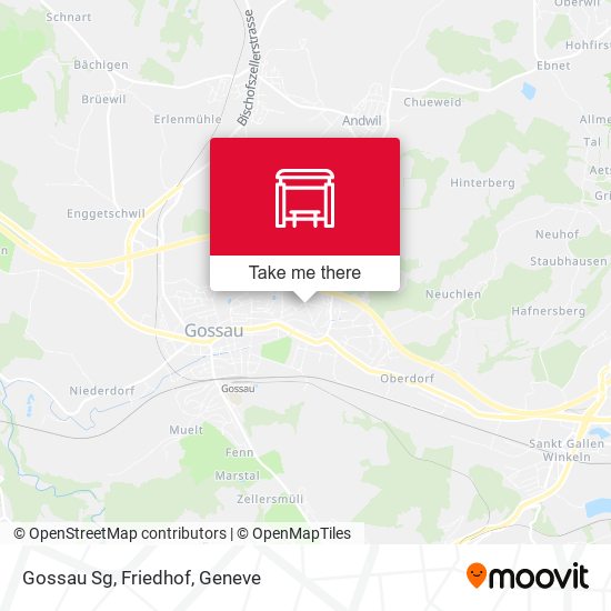 Gossau Sg, Friedhof map