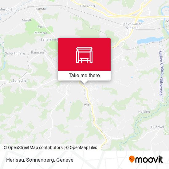 Herisau, Sonnenberg map