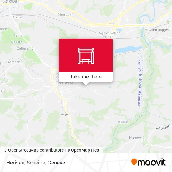 Herisau, Scheibe plan