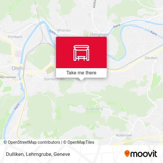 Dulliken, Lehmgrube plan