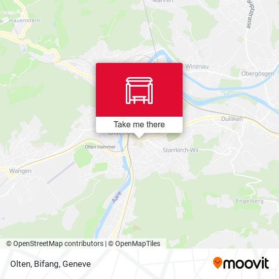 Olten, Bifang map