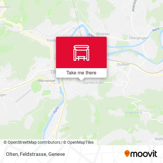 Olten, Feldstrasse map