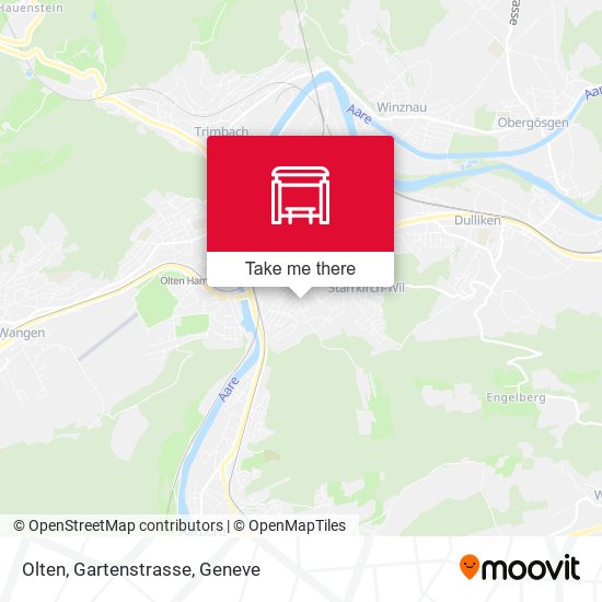 Olten, Gartenstrasse map