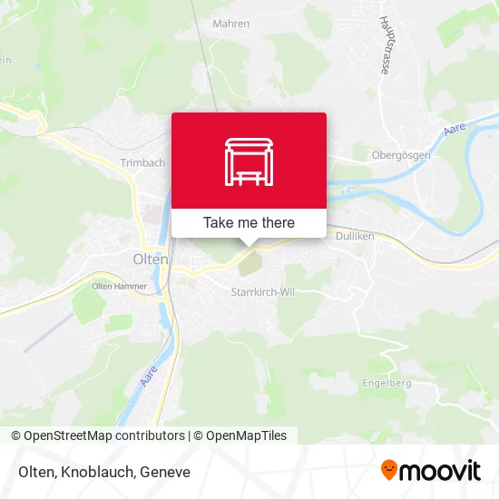 Olten, Knoblauch map