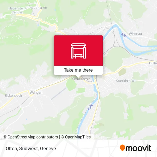Olten, Südwest map