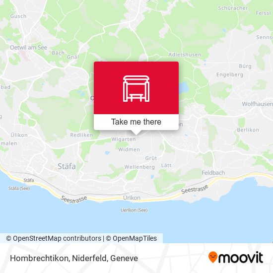 Hombrechtikon, Niderfeld map