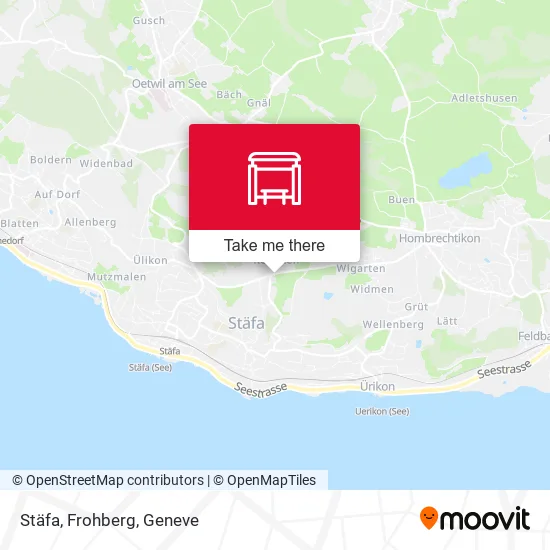 Stäfa, Frohberg map