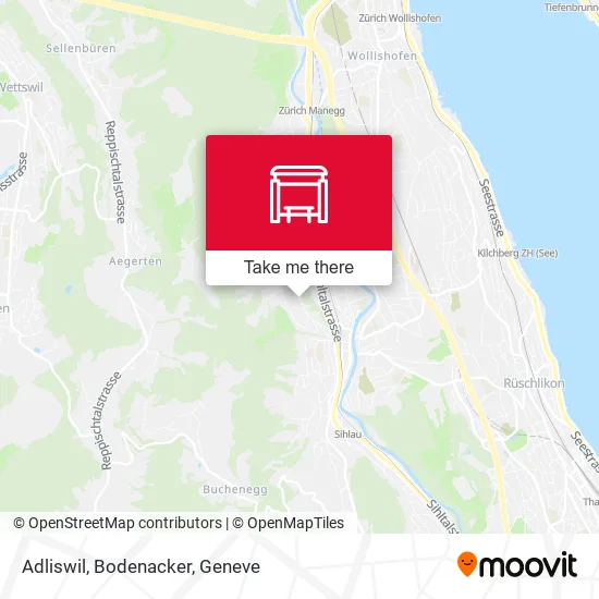 Adliswil, Bodenacker map