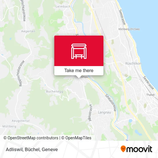 Adliswil, Büchel map