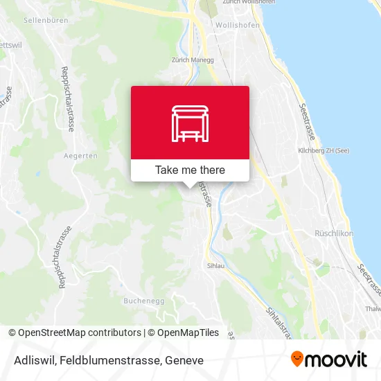 Adliswil, Feldblumenstrasse map