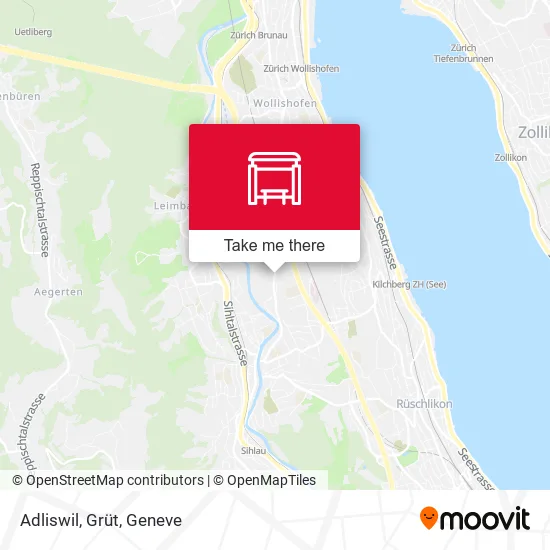 Adliswil, Grüt map