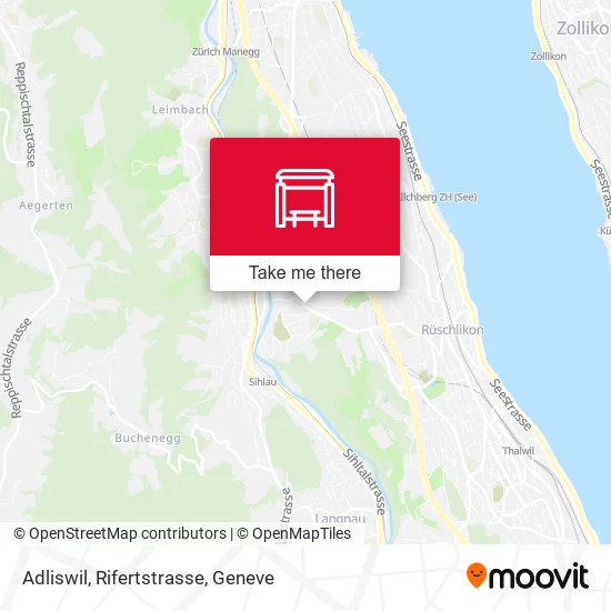 Adliswil, Rifertstrasse map