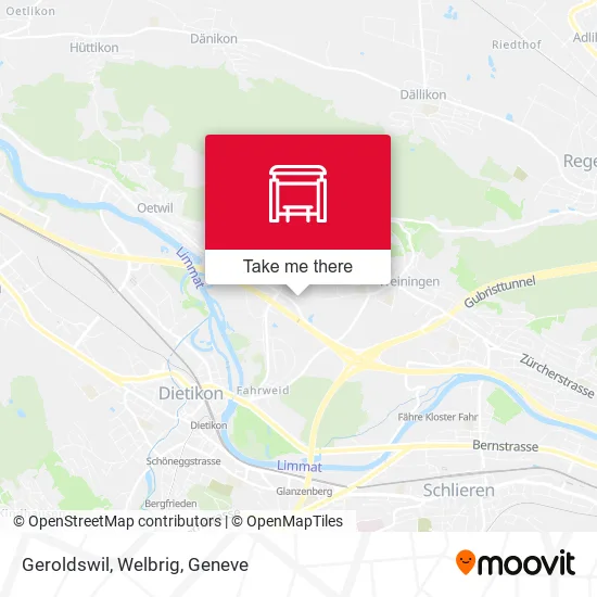 Geroldswil, Welbrig map