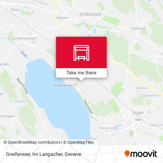 Greifensee, Im Langacher map