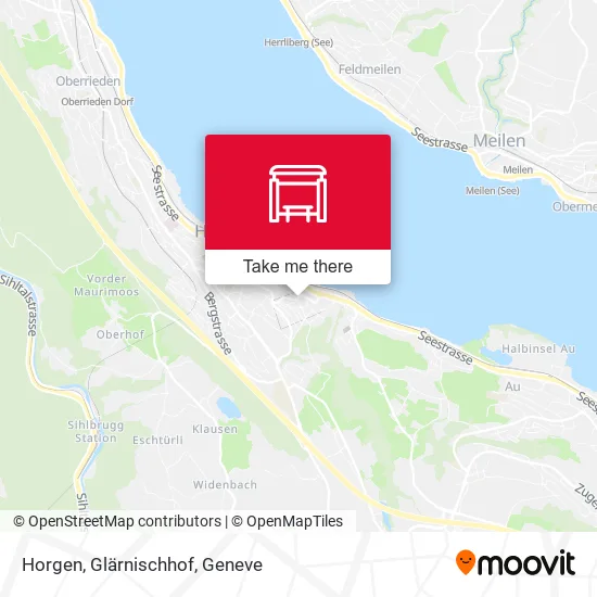 Horgen, Glärnischhof map