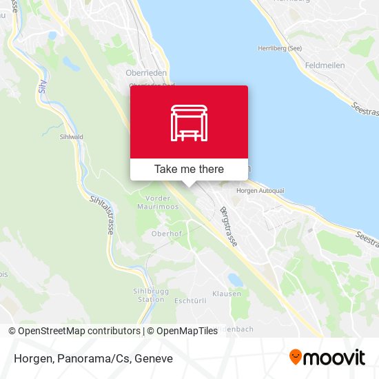 Horgen, Panorama/Cs plan