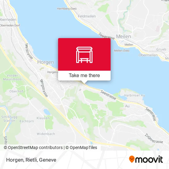Horgen, Rietli map