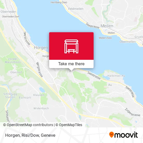 Horgen, Risi/Dow map